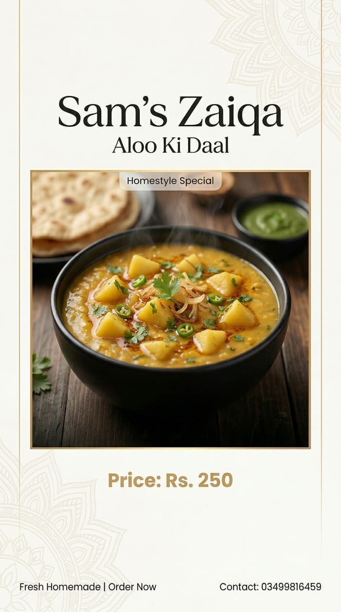 Aloo Ki Daal