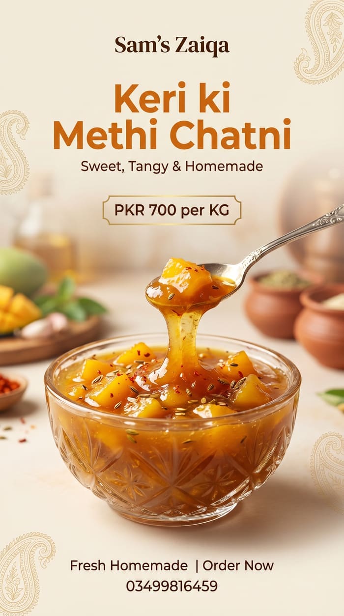Keri ki Methi Chatni