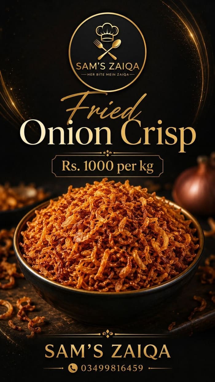 Fried Onion Crisp